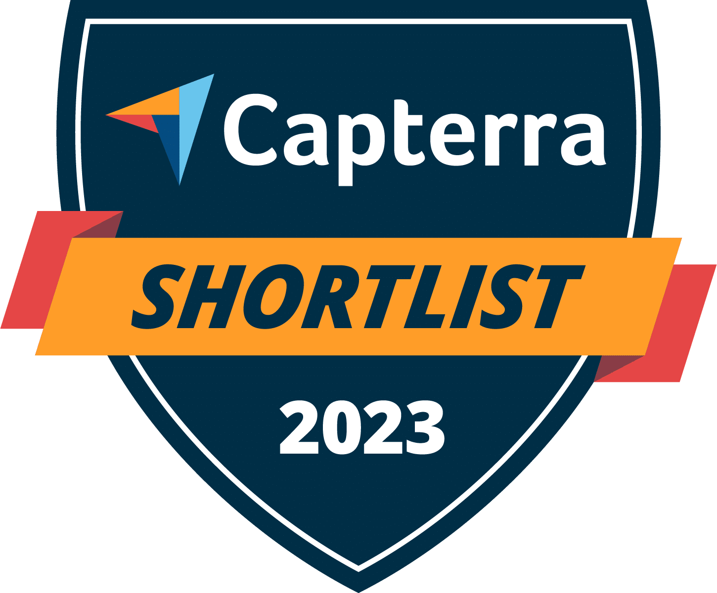 Capterra Shortlist 2023 badge