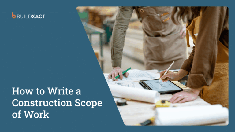 How to Write a Construction Scope of Work